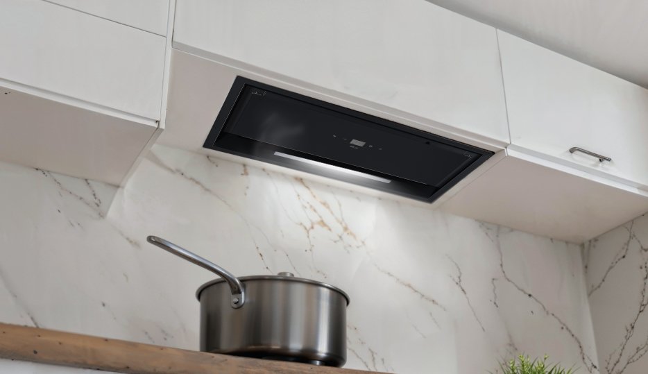 Drija Extractor de grasa empotrable negro 59.8cm sottile60